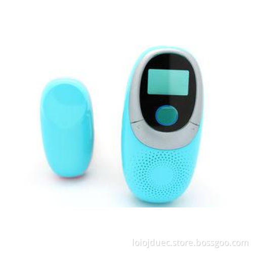 Blue Color LCD Display Doppler Fetal Heart Rate Monitor For